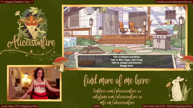 Aliceisonfire – Myfreecams Live Show Record – 2025-08-13 22:47:58