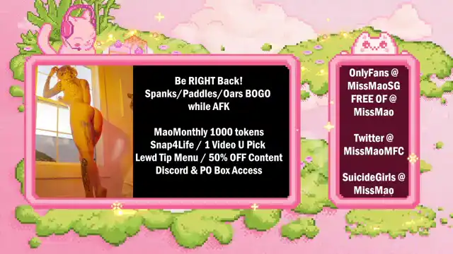 Missmao – Myfreecams Live Show Record – 2026-03-02 06:11:22